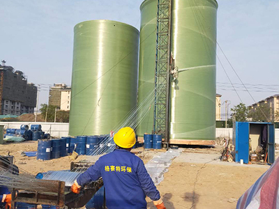 大型现场泵站缠绕